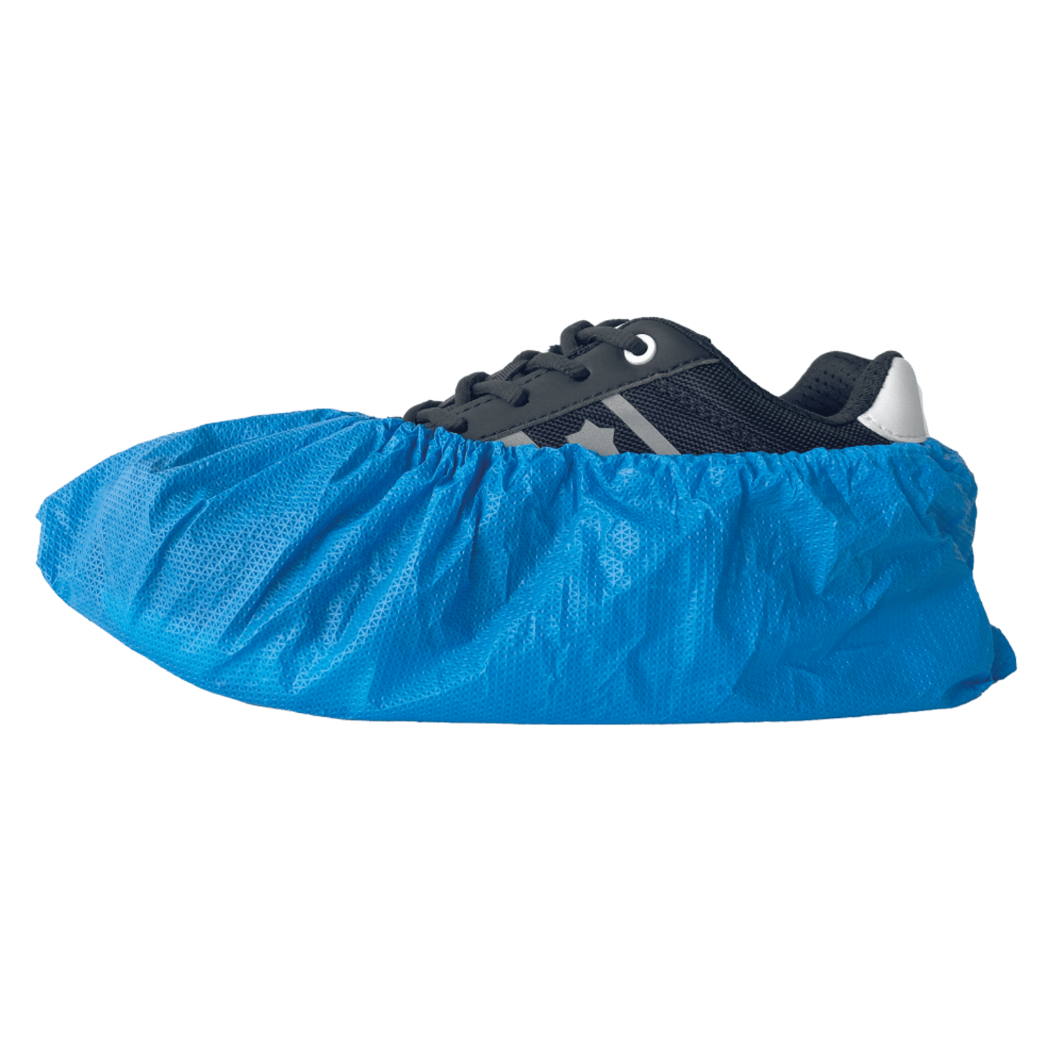 Overschoen PE Blauw 130mu 40x15cm per doos