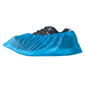 Overschoen PE Blauw 30mu 40x15cm per doos