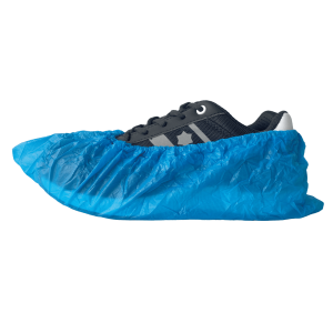 Overschoen PE Blauw 55mu 40x15cm per doos
