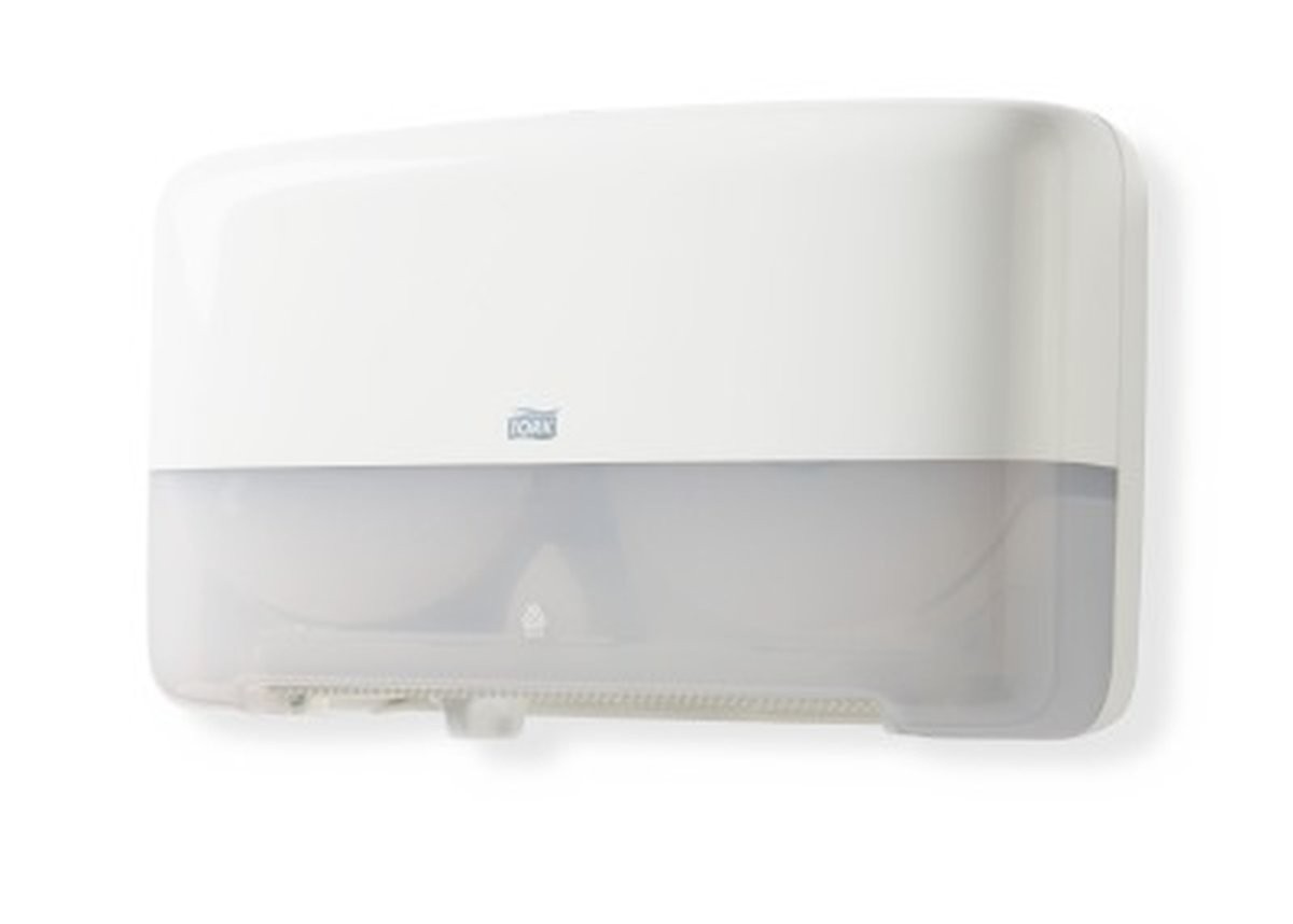 Tork T2 Elevation toiletpapierdispenser mini jumbo duo