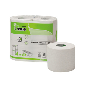 E-Tissue Traditioneel toiletpapier 40ROL 2LGS 400VEL