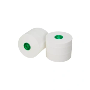 Toiletpapier met dop cellulose wit 2-laags 100 meter 36 rollen