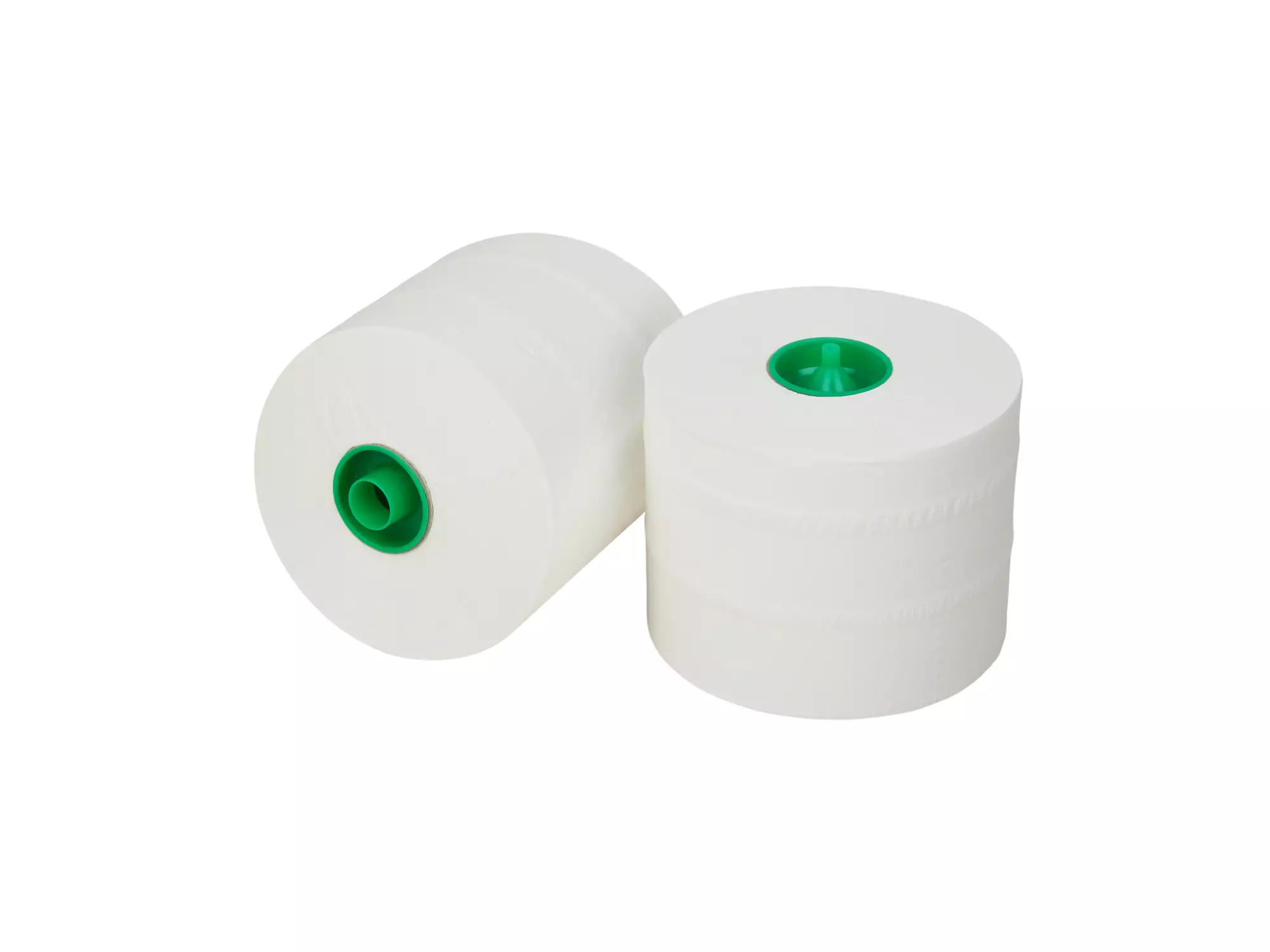 Toiletpapier met dop cellulose wit 2-laags 100 meter 36 rollen